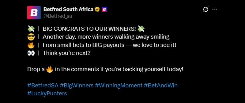 Twitter R219K Betfred Dragon Tiger Win